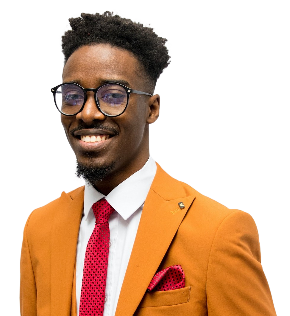 Nigerian man smiling